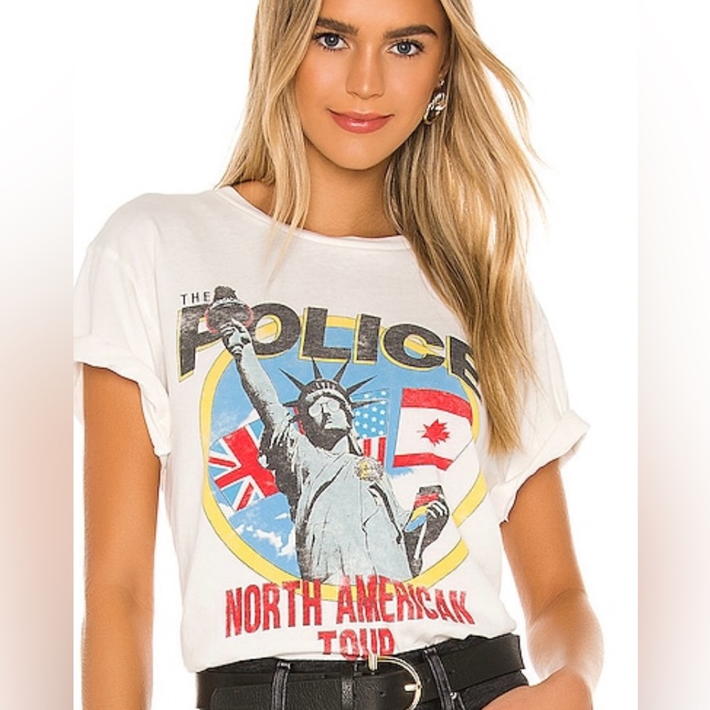 Chaser White Graphic Tee